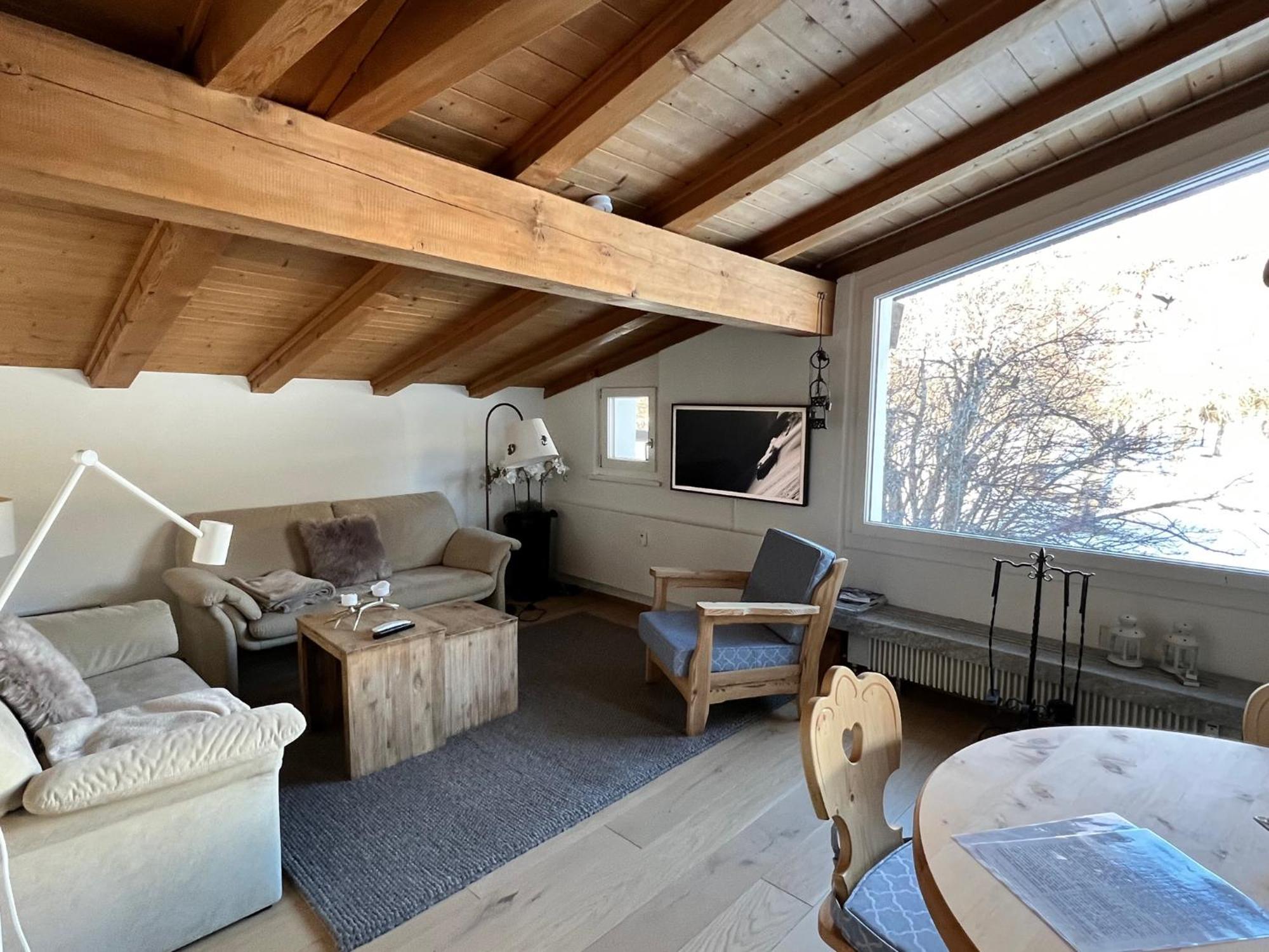 Apartmán Chesa Suot Ovas Sils Maria Pokoj fotografie