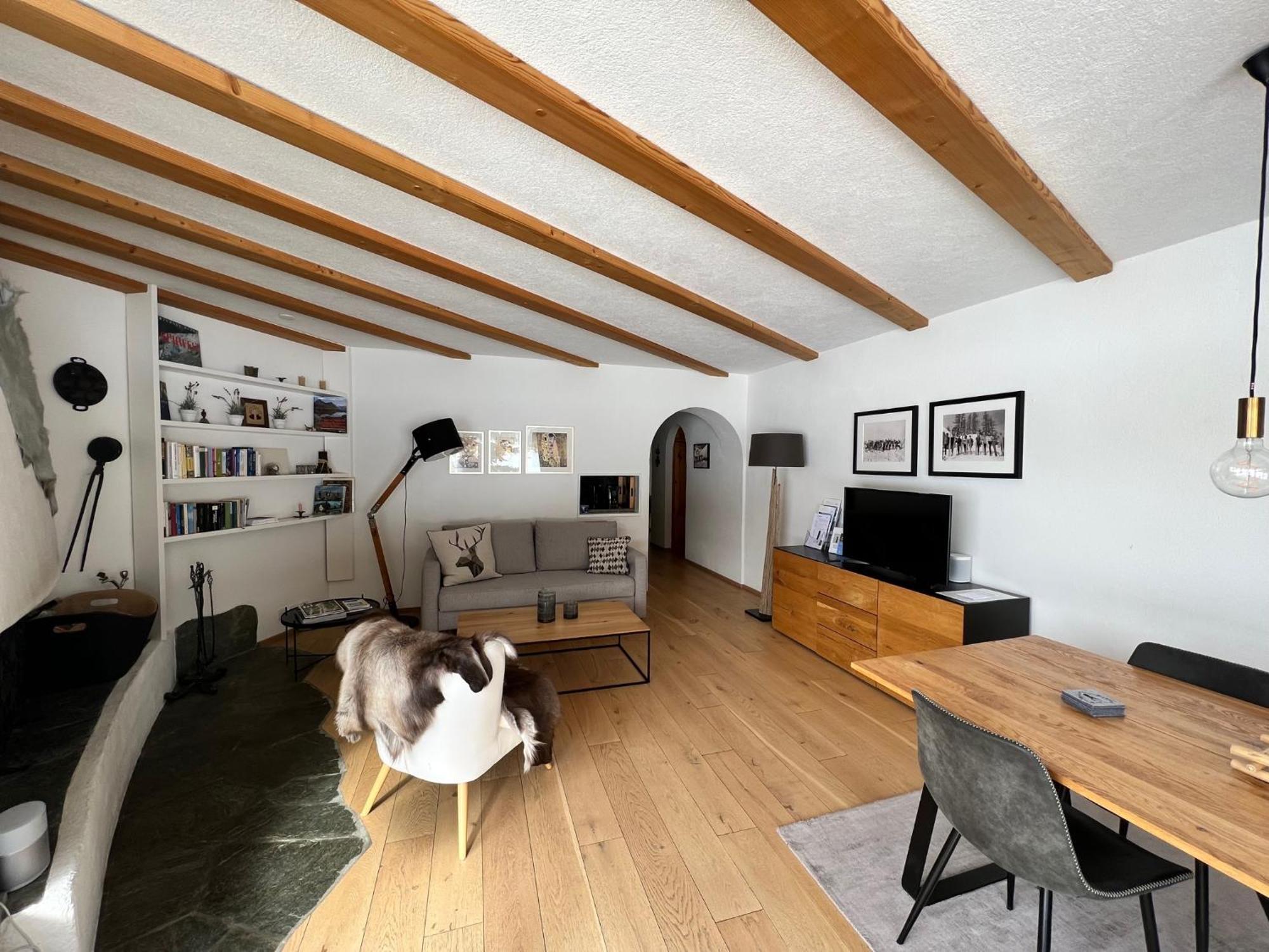 Apartmán Chesa Suot Ovas Sils Maria Pokoj fotografie