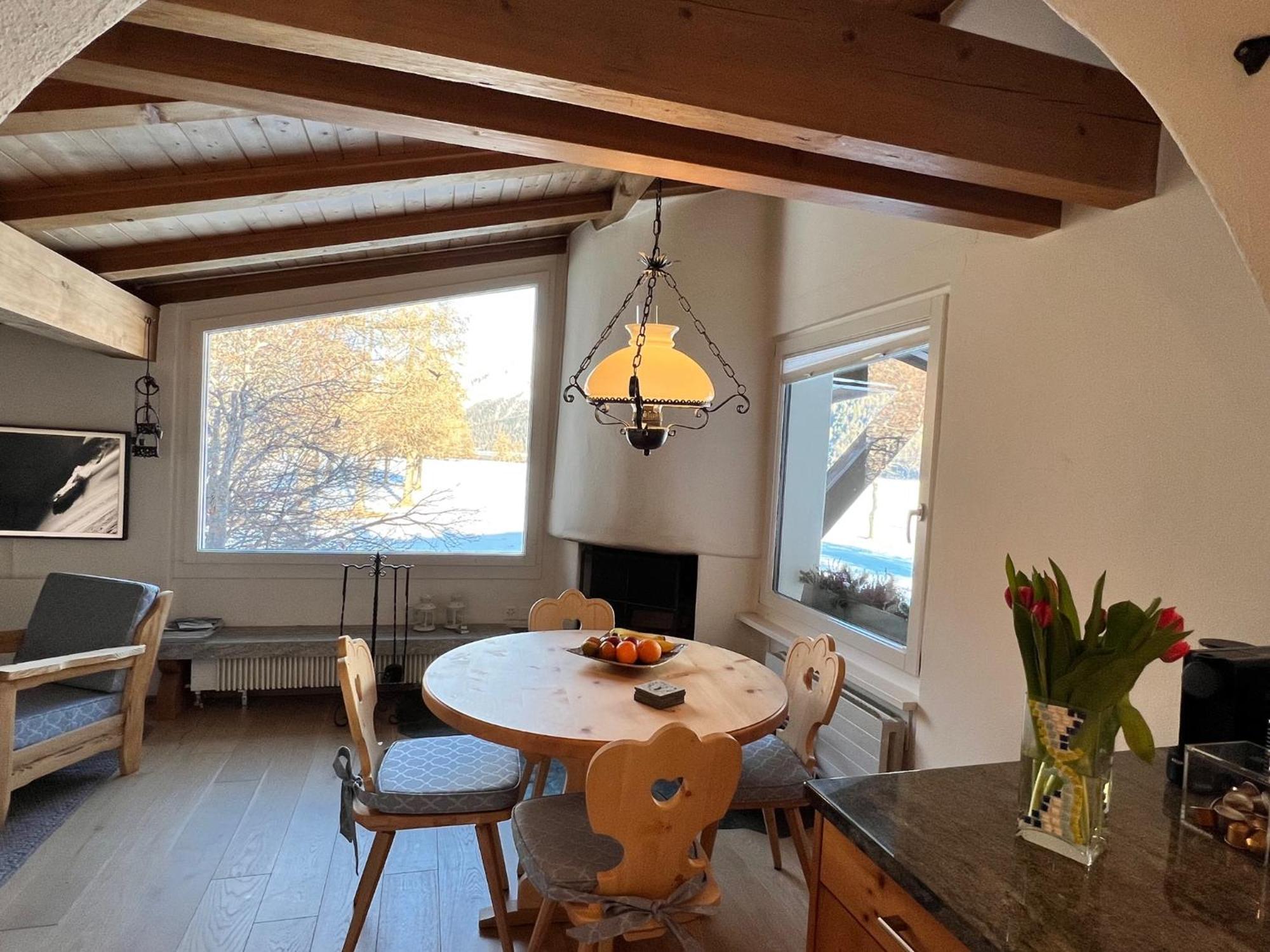 Apartmán Chesa Suot Ovas Sils Maria Pokoj fotografie