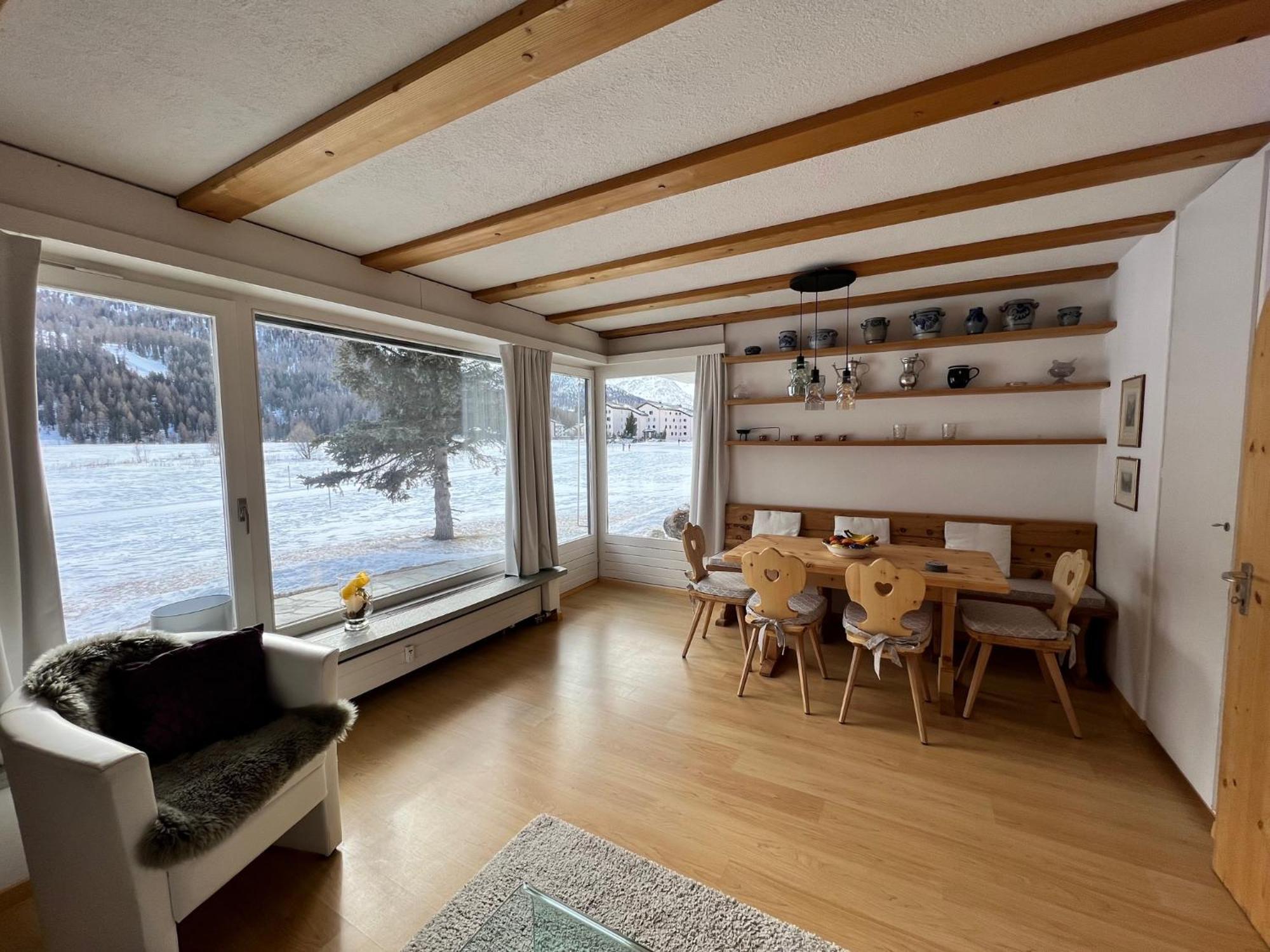 Apartmán Chesa Suot Ovas Sils Maria Pokoj fotografie